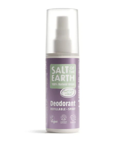 Prírodný kryštálový deodorant - šalvia a mäta - sprej 100 ml