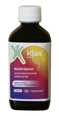 Multivitamin Klas koncentrát 200 ml