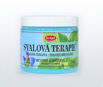 Svalová terapia Menthol a kostival 215 ml