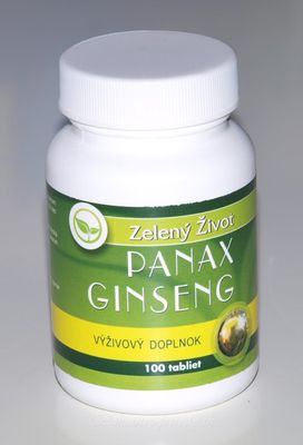 Žen - Šen (Panax Ginseng) 100 tabliet