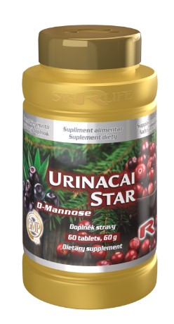 Urinacai star - brusnice - acai - D-manoza